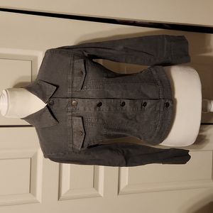 MEXX Fitted Stretch Denim Jacket Sz 4